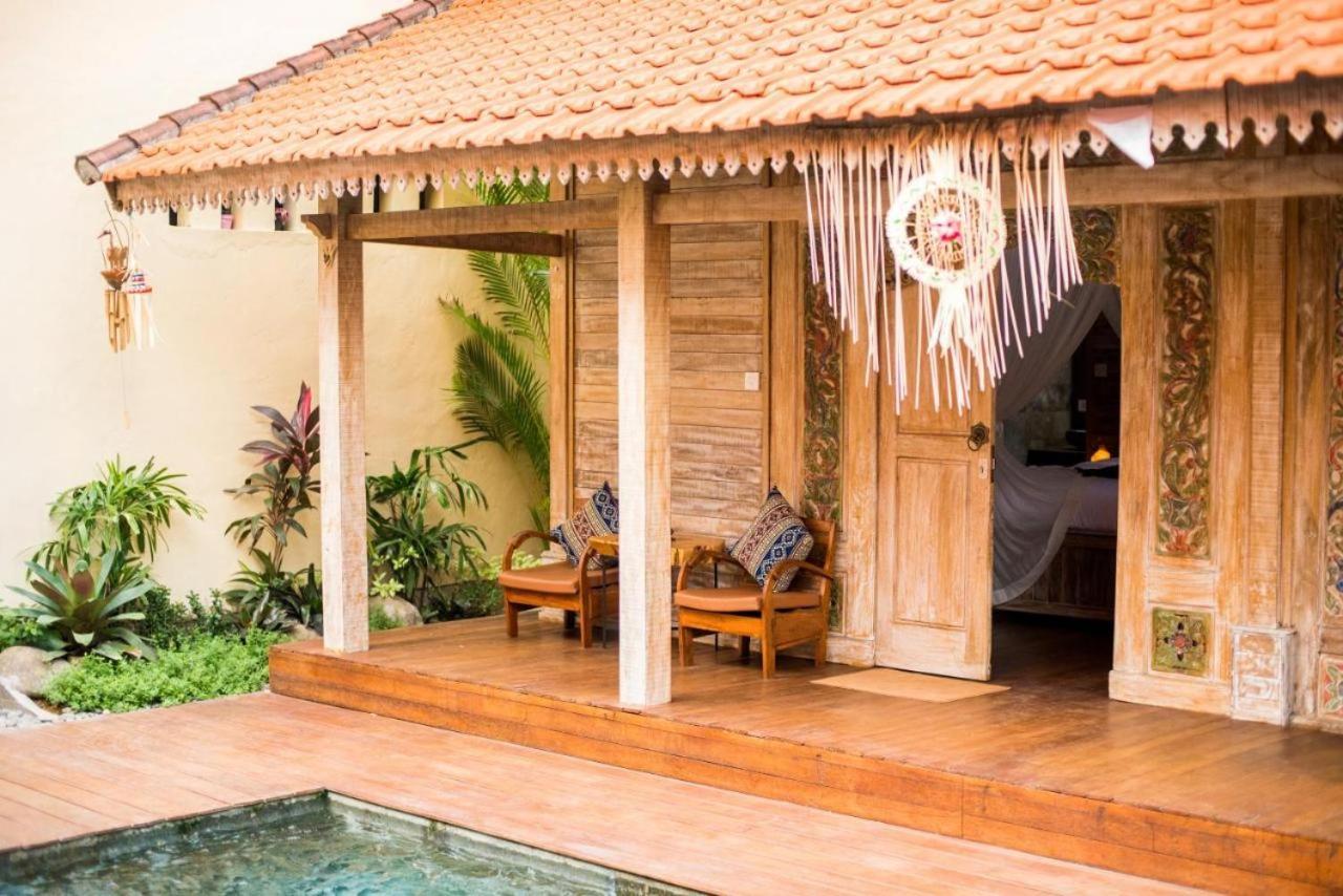 Canggu Paradise:Private House/Room Apple Near Pool 外观 照片